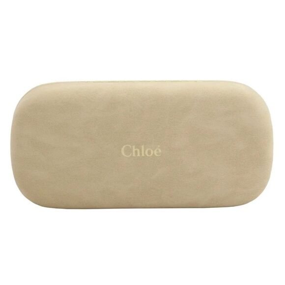 Chloe CE163S 823 Sunglasses Women's Gold/Pink Gradient Lens Fashion Shield 60mm - Picture 5 of 12